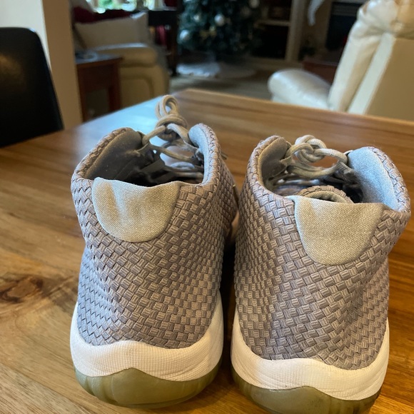 Rare Nike Air Jordan Future Reflective 3M Wolf Gray Size 11.5; 656503-004 - Picture 4 of 6